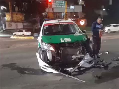 Provoca Accidente Por No Respetar El Sem Foro Meganoticias