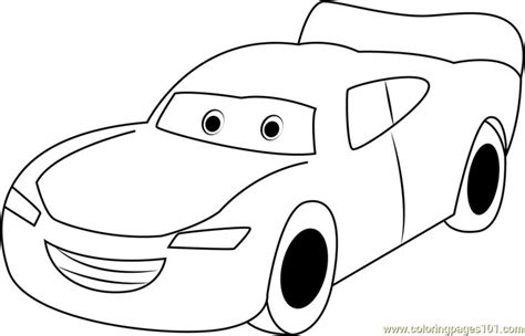 Lightning McQueen printable coloring page for kids and adults | Lightning mcqueen, Lightening ...