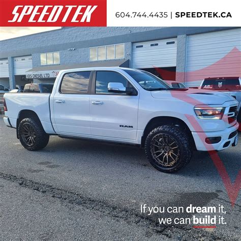 2020 Dodge Ram White Fuel Off Road Rebel 6 D681 Wheel Wheel Front