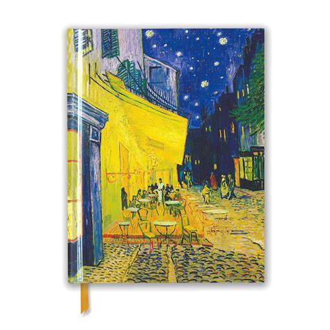 Van Gogh 'Café Terrace' Luxury Sketchbook – The Museum & Garden Shop at ...