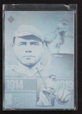 1992 Babe Ruth Series Special Limited Edition 1 George Herman Ruth Hologram EBay