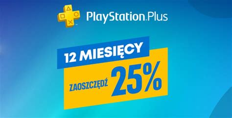 Promocja na PS Plus na 12 miesięcy teraz oszczędzisz 25 procent