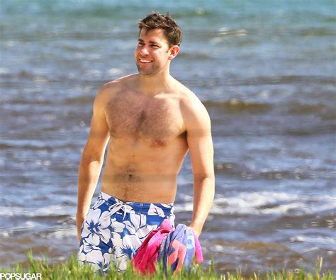 John Krasinski Smiled While Shirtless In Hawaii In November The 35 Sexiest Shirtless Moments