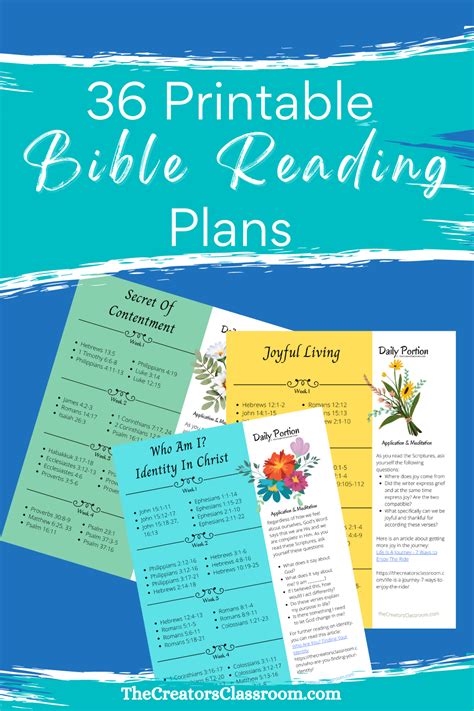 36 Free Topical Bible Reading Plans Artofit