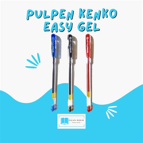 Jual Kenko Easy Gel Mm Pulpen Gel Shopee Indonesia