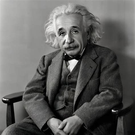 Albert Einstein Greatest And Most Influential Physicist Black And White