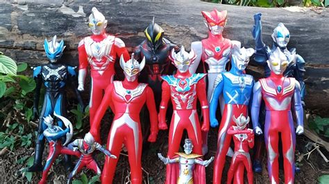 Menemukan Mainan Ultraman Tiga Ultraman Zero Ultraman Dyna