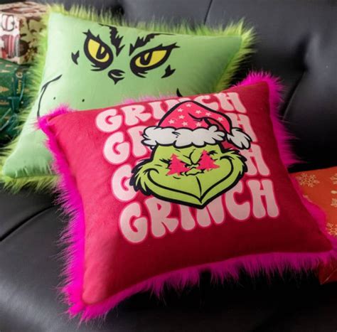 Grinch Pillow Covers Rw Wholesale Blanks