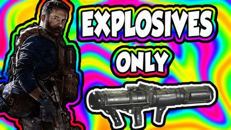 Using Only Explosives 💣 Call Of Duty Warzone Youtube