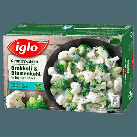 Iglo Gem Se Ideen Brokkoli Blumenkohl In Joghurt Sauce G Bei Rewe