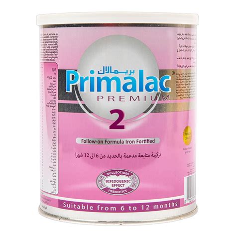 Primalac Premium 2 Follow On Formula Iron Fortified 6 12 Months 400g