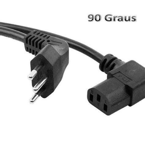 Cabo For A Tripolar Para Pc Tv Monitor Conector Em L Mts