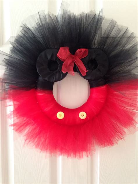 Minnie Mouse Tulle Wreath Via Our Etsy Shop Https Etsy