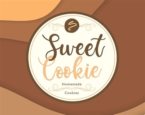 Sweet Cookie Logo Bakery Logo Candy Logo Cookie Logo Cake Logo