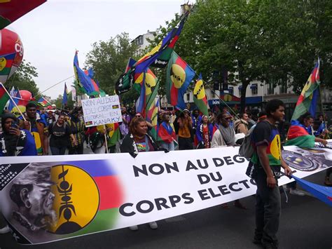 Nouvelle Calédonie Plusieurs centaines de manifestants calédoniens à