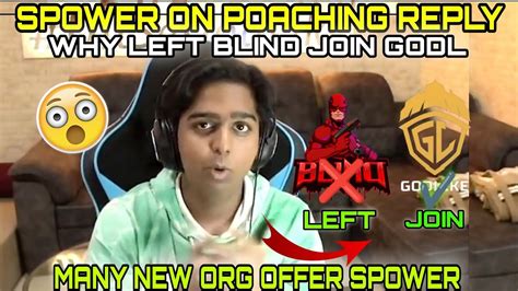 Spower On Poaching Reply Why Left Blind Matter Youtube