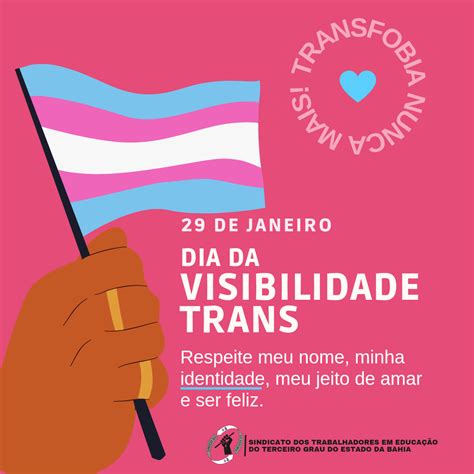 De Janeiro Dia Da Visibilidade Trans Sintest Uefs