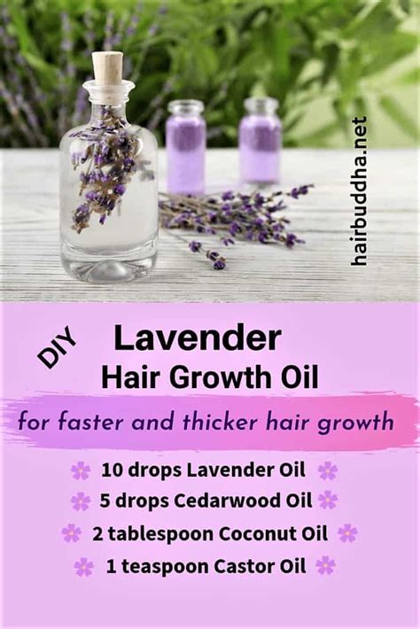 Lavender Oil for Thicker Hair. Also remedies Dandruff and Scalp Tension. - hair buddha