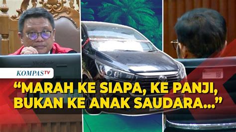 Bantahan SYL Ditanya Hakim Soal Mobil Anaknya Hasil Patungan Pejabat