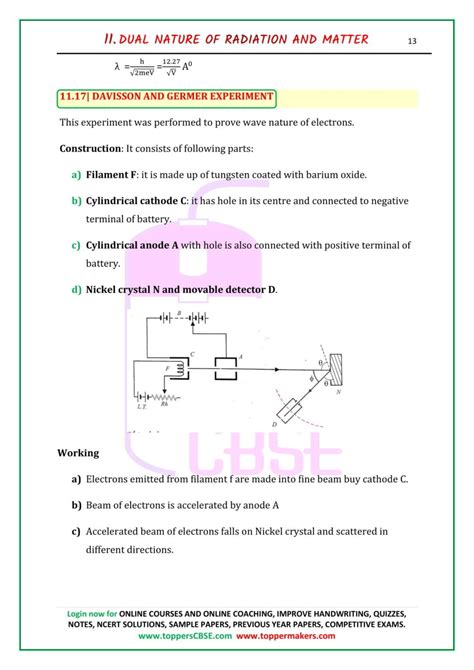 Cbse Class Physics Notes All Chapters With Derivations Toppers