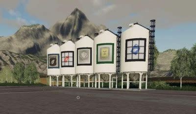 Placeable silos All in One v1.1 FS 19