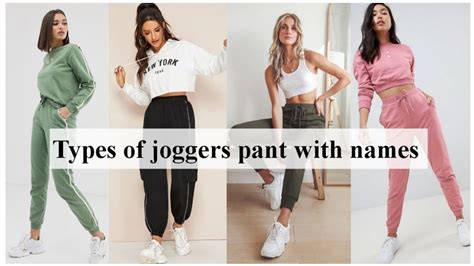 Different Types Of Joggers With Names L Jogger Pants For Women L THE