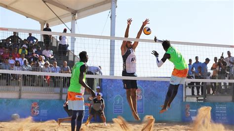 Jeux africains 2019 La sélection nationale masculine de beach volley