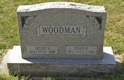 Irene V Bohlman Woodman M Morial Find A Grave