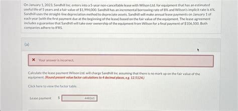 Solved On January Sandhill Inc Enters Into A Chegg