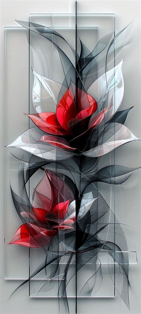 Pin By Jay Van On Bloemen In Abstract Art Wallpaper Diy