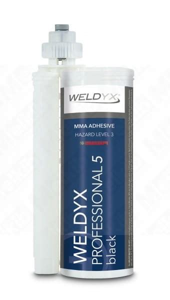 Weldyx Professional Czarny Ml Klej Do Aluminium I Stali