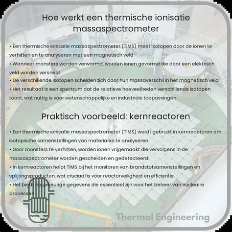 Hoe Werkt Een Thermische Ionisatie Massaspectrometer