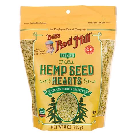 Bob S Red Mill Premium Hulled Hemp Seed Hearts Oz G Pkg Swanson