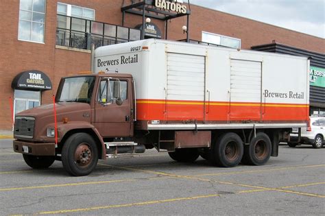 Brewers' Retail beer delivery truck | Beer truck, Trucks, Freightliner