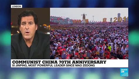 Communist China 70th Anniversary Xi Jinping Most Powerful Leader Since