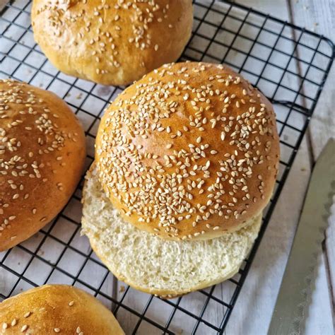 Brioche Burger Buns Hamburgerbr Tchen Ganz Einfach Selber Machen