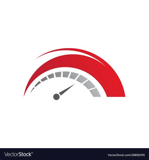 Speedometer Royalty Free Vector Image VectorStock