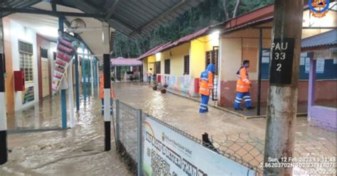 SK Tapak Dilanda Banjir Kilat Harian Metro