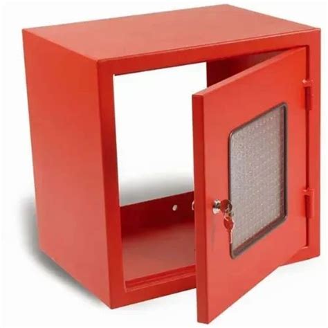 Mild Steel Single Door Fire Hose Box At Rs Fire Hose Box In