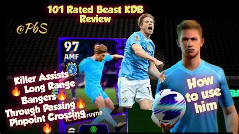 101 Rated Potw Kevin De Bruyne Review 🤩 Efootball2024 Potw Player Review Youtube