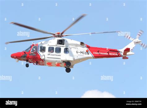 Coastguard Leonardo Aw Helicopter G Mcgw At The Royal International