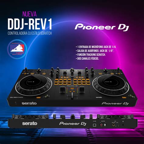 Ddj Rev Controladora Para Dj De Pionner Dj Audiocustom