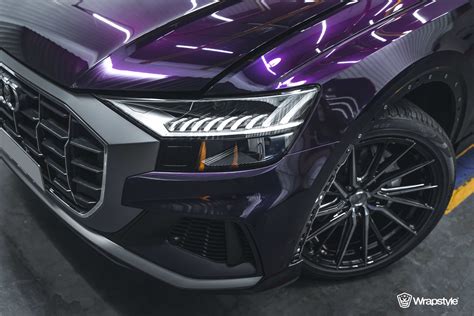 Audi SQ7 Purple Chrom Wrap WrapStyle