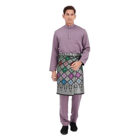 John Master Baju Melayu Cekak Musang Modern Fit P Harga