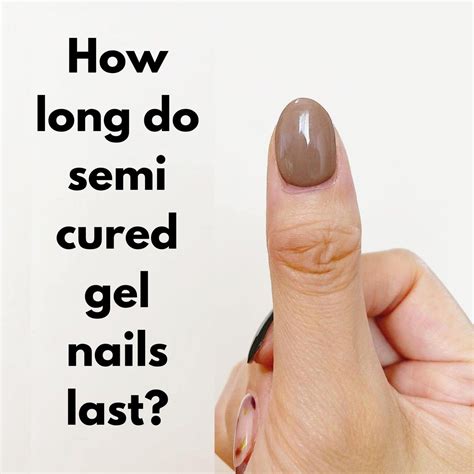 Semi Cured Gel Nails Everything You Need To Know Nailhow