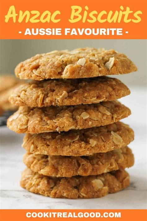 Chewy Anzac Biscuits Anzac Biscuits Recipes Biscuit Recipe