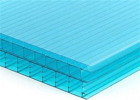 Bigwin Roofing Blue UV Coated Polycarbonate Sheets 3 4 Mm At Rs 40