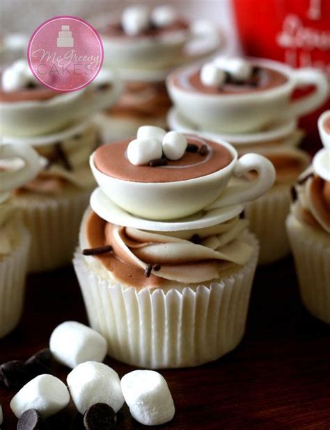 8 Best Coffee Themed Cupcakes Images On Pinterest Petit Fours Themed