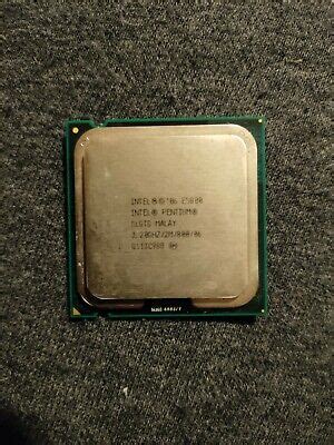 Intel Pentium E Ghz Dual Core Processor Ebay