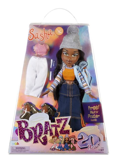 Bratz Dolls - 2021 original dolls - SASHA 20th Anniversary re-release ...